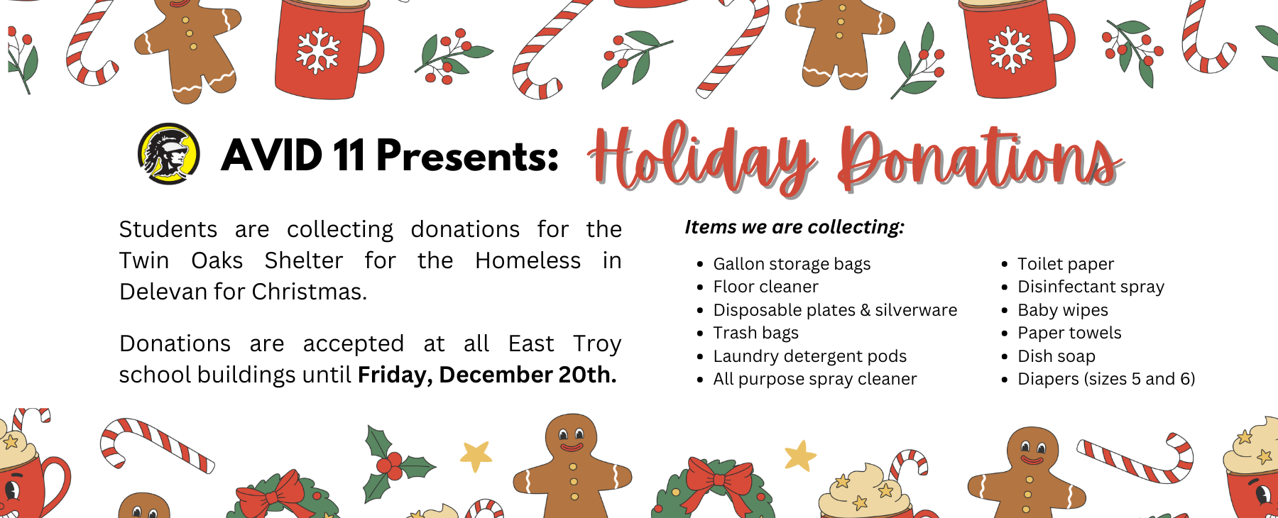 Holiday Donations