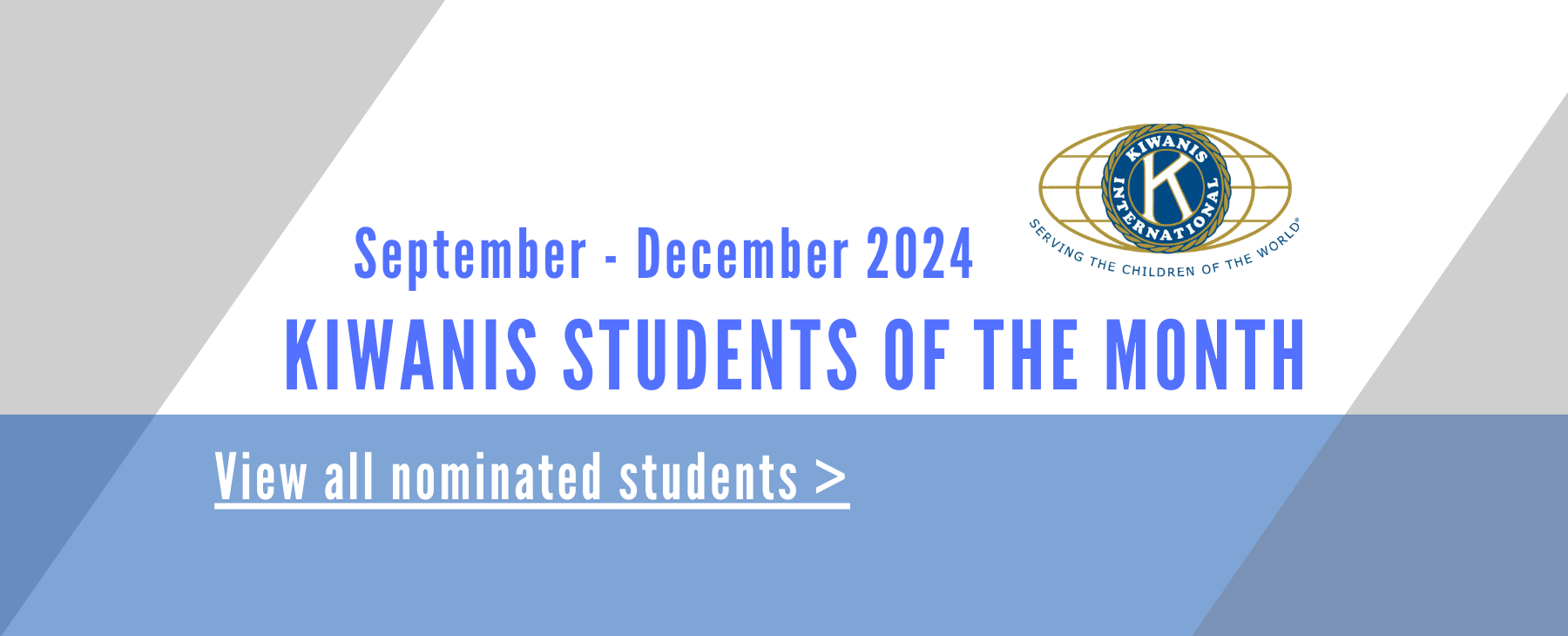 Kiwanis Student of the Month Nominations